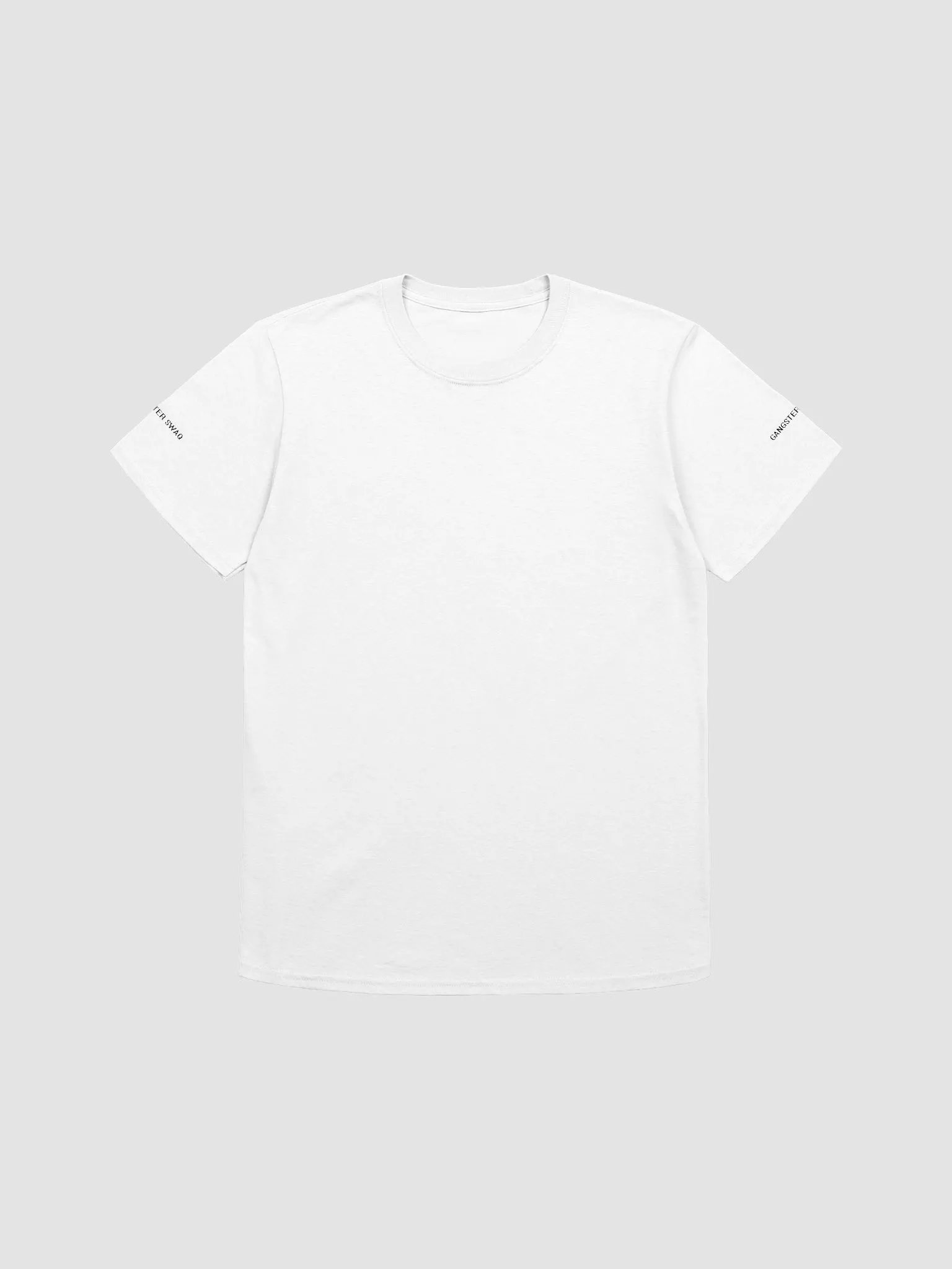 GANGSTER SWAQ T-SHIRT (WHITE) product image (1)