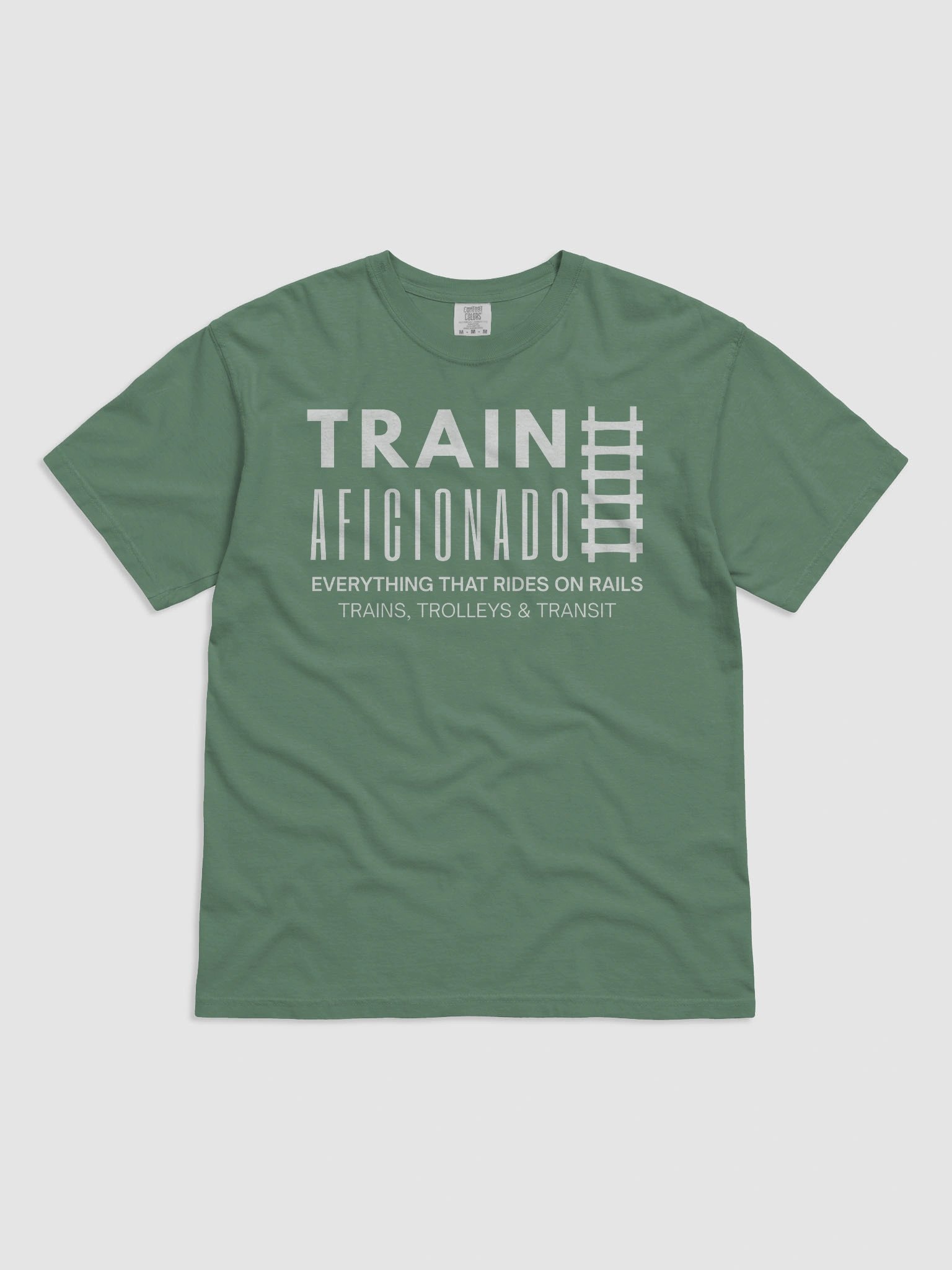 Train Aficionado Graphic Tee Shirts product image (1)