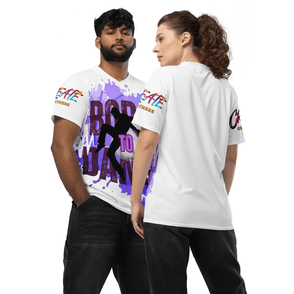 Dynamic Born to Dance His Silhouette All-Over Print Jersey product image (11)