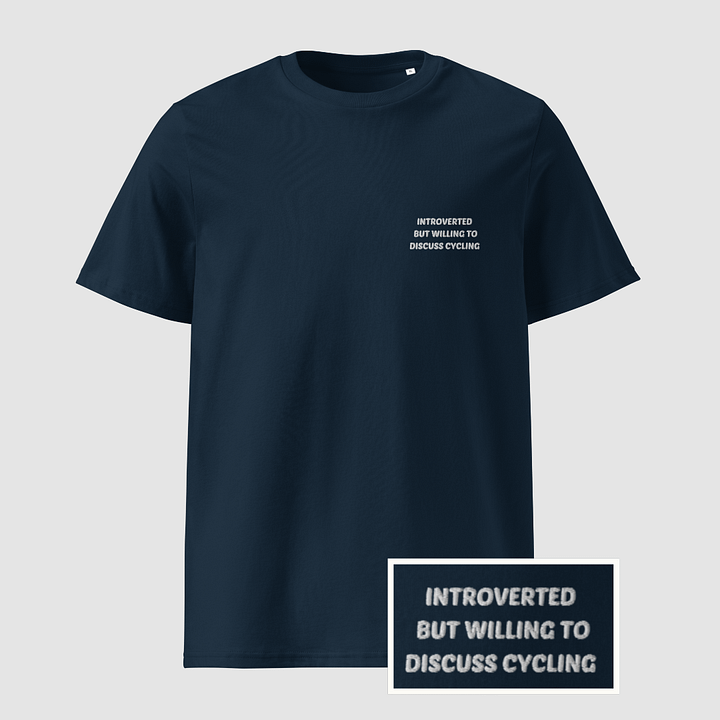 Introverted but willing to discuss cycling product image (17)