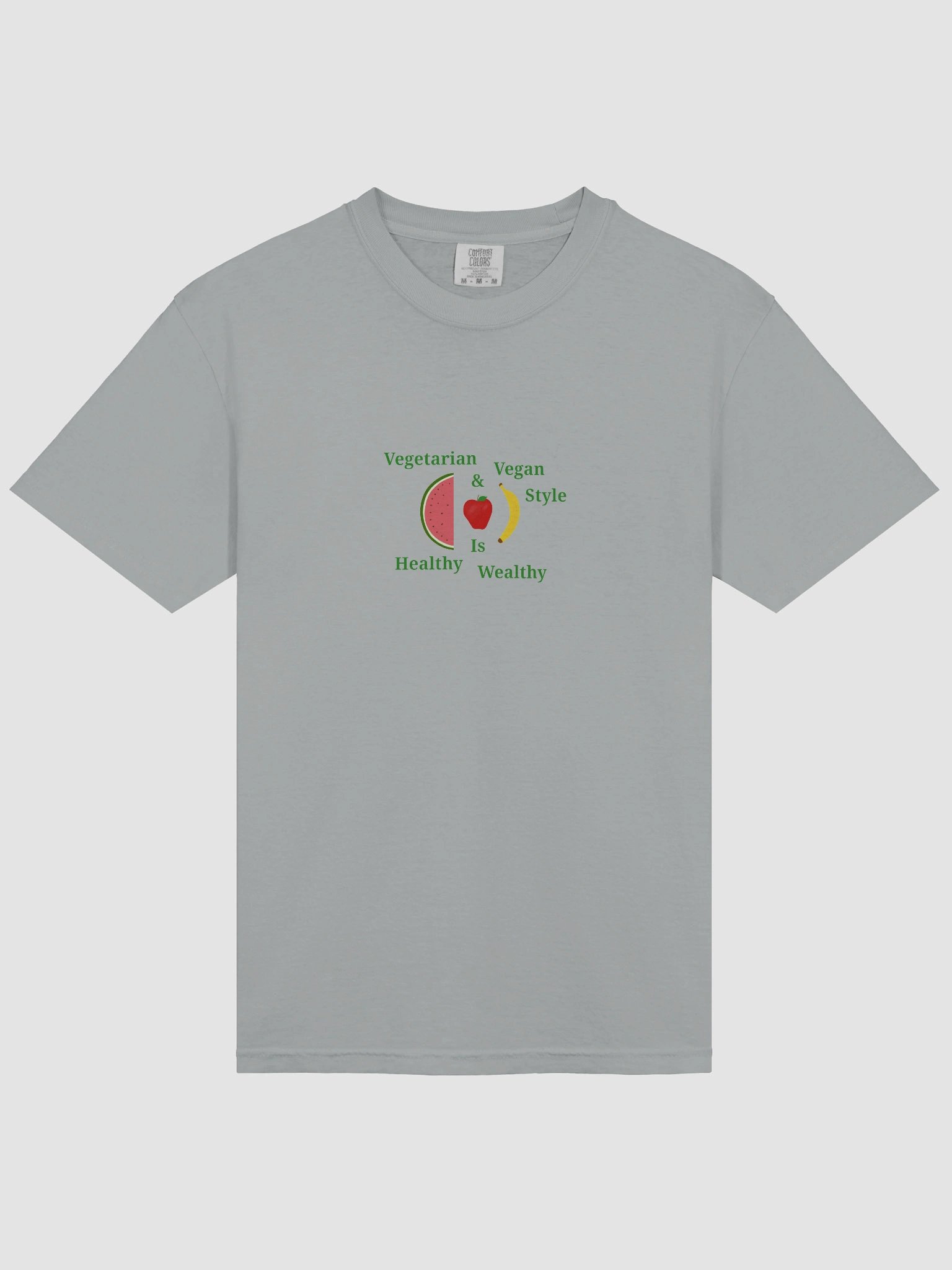 Healthy & Wealthy Vegan T-Shirt product image (3)