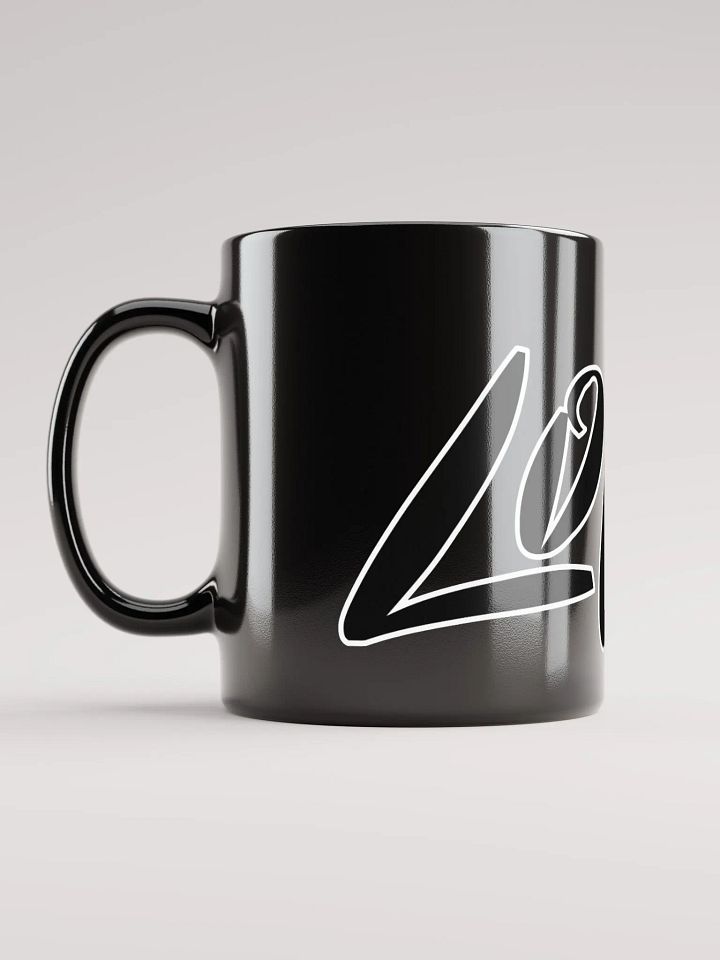 Love - Keep It Simple - Black Glossy Mug product image (2)