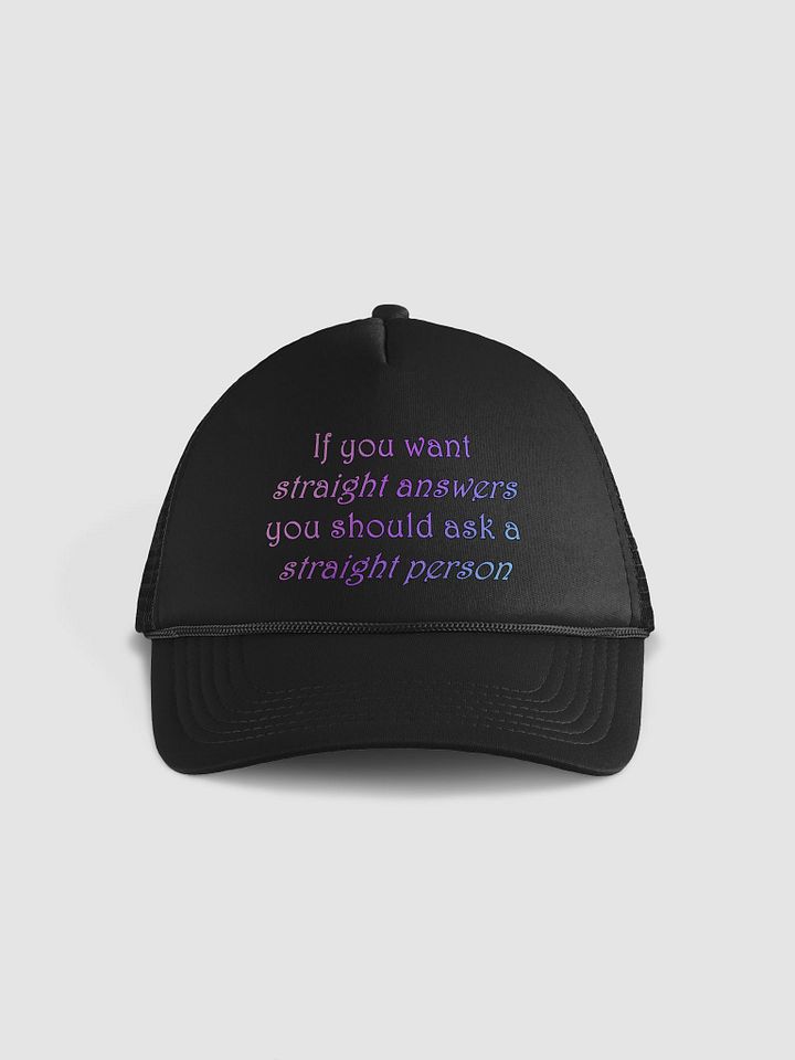 Straight Answers Hat product image (1)