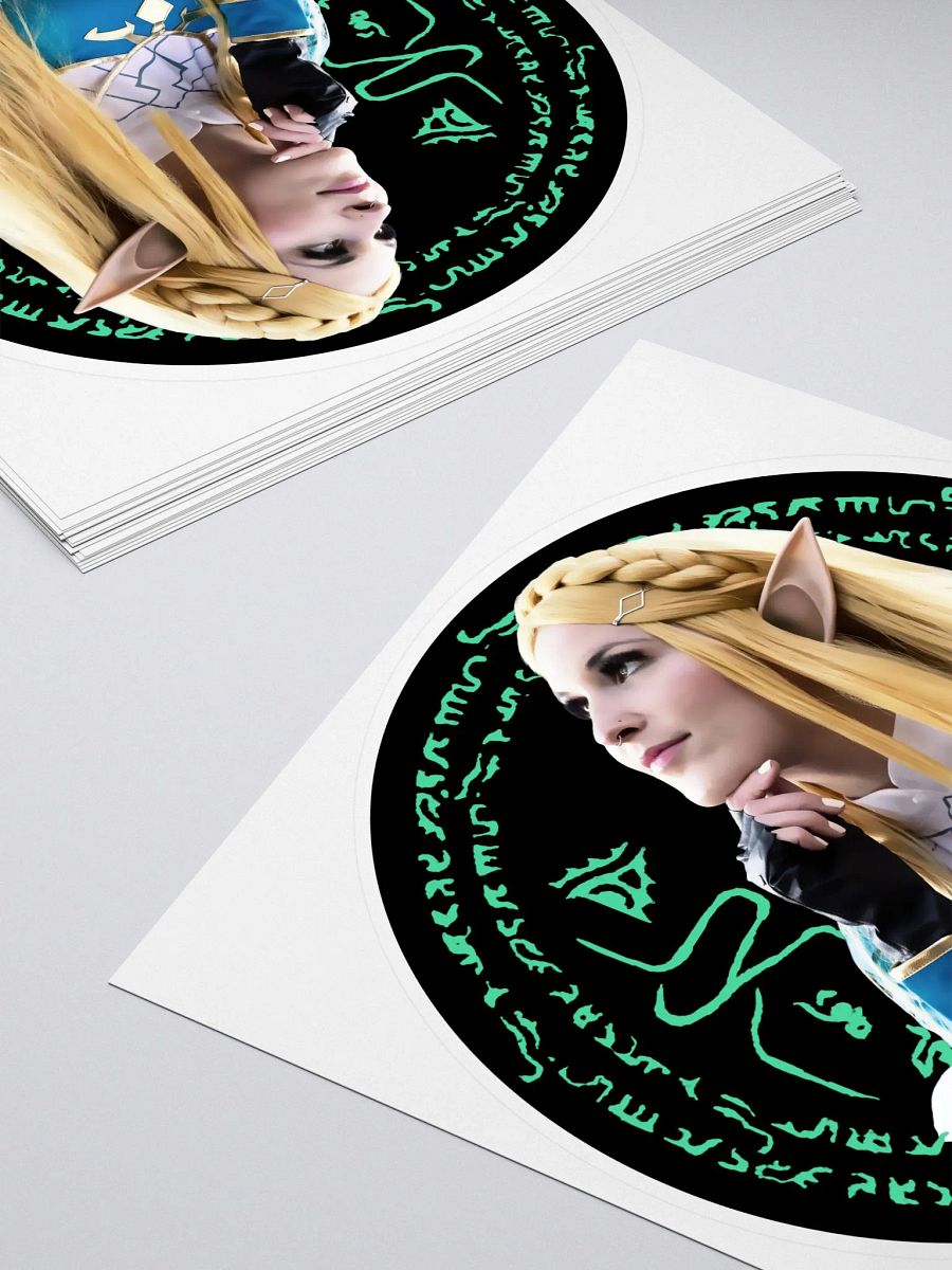 MayLouuu Zelda Cosplay Sticker (Color) product image (4)