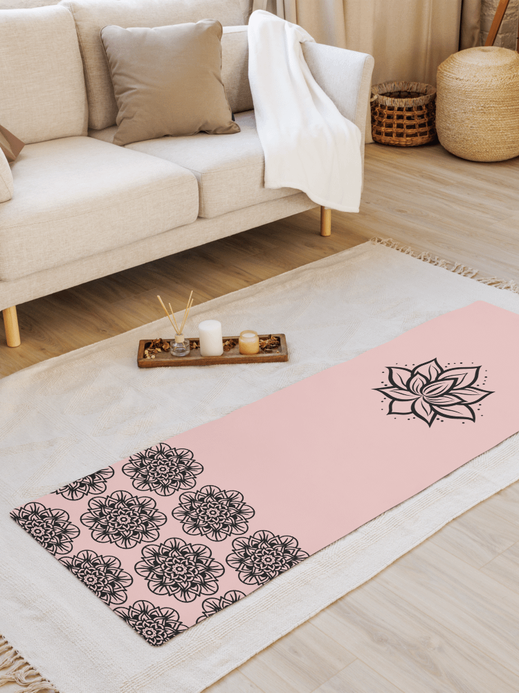 Pink Mandala Serenity Yoga Mat product image (1)