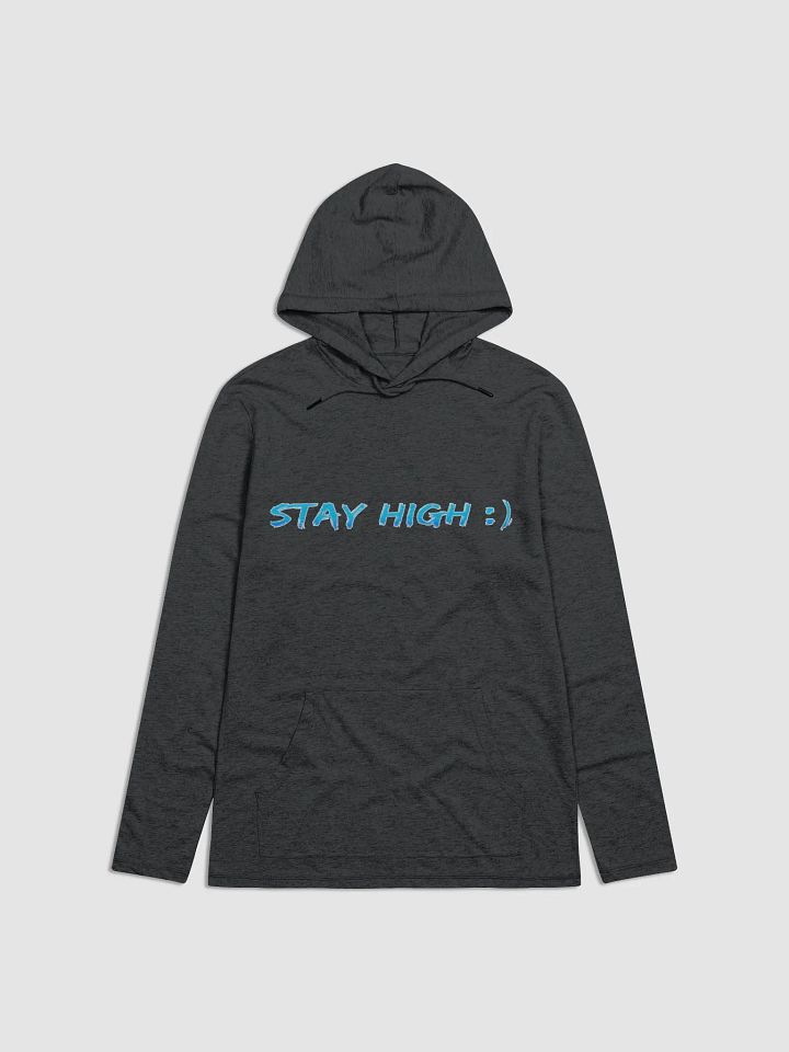 Stay High Stay High District Lightweight Hoodie (Blue Text) product image (2)