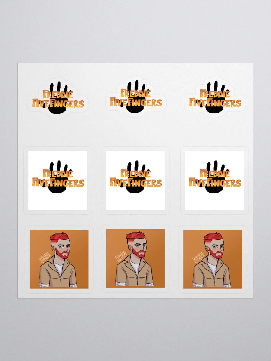 Freddie Fivefingers Sticker Collection product image (3)