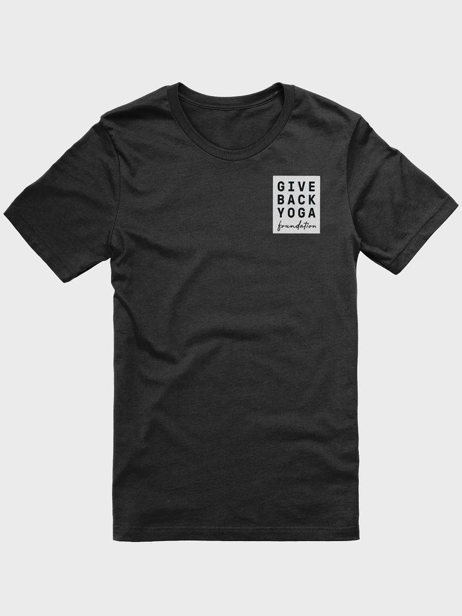 Give Back Yoga Tee - Black product image (1)