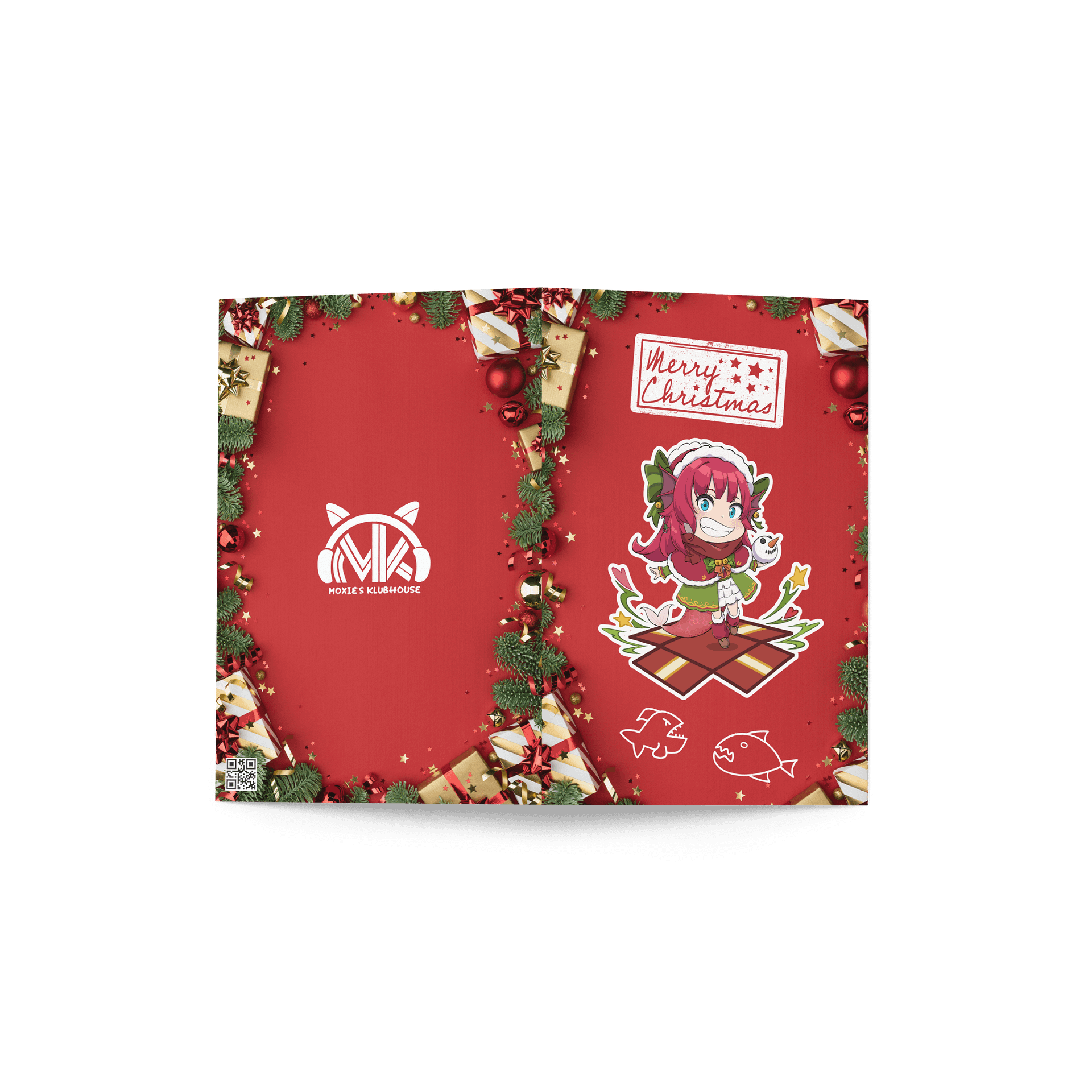 Open Present Finley Christmas Card 2025 product image (4)