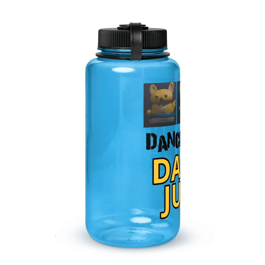 Doopsters - Dancing Mad Emote DANCE JUICE - Wide Mouthed Plastic Water Bottle 32 Ounce product image (4)