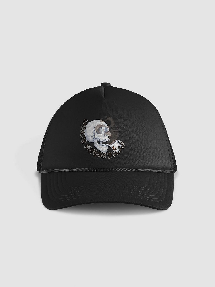 Death Before Decaf Foam Hat product image (1)