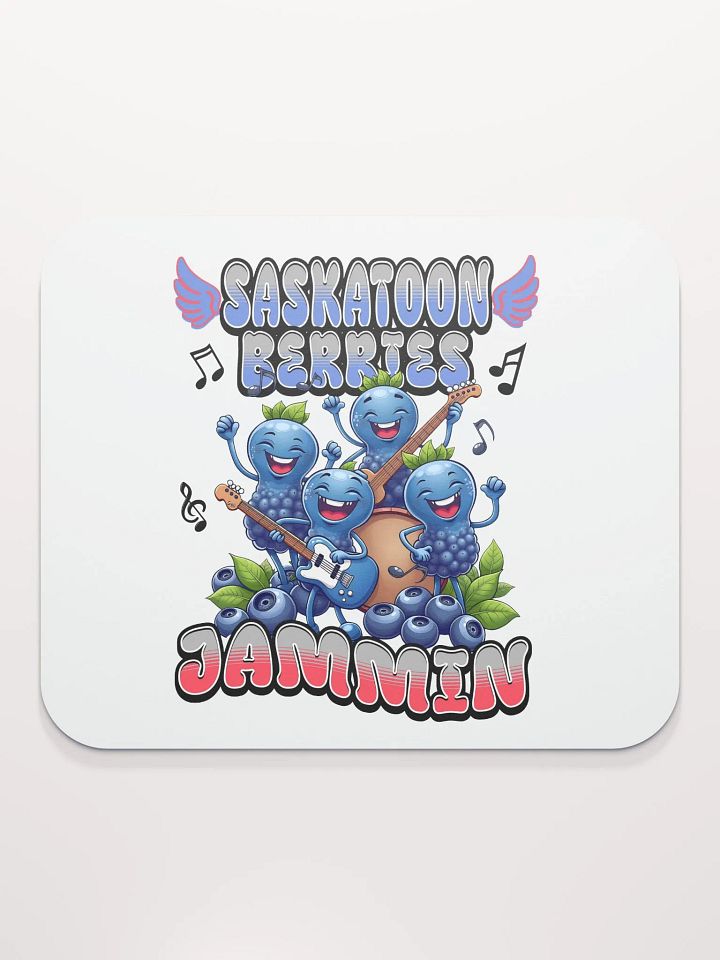 Saskatoon Berries Jammin Mouse Pad product image (1)