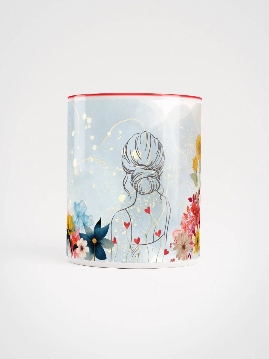 Girl with flowers mug product image (9)