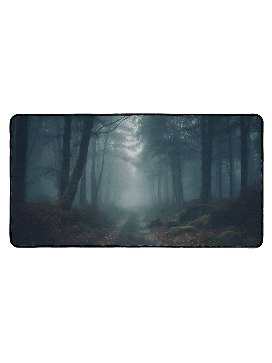 Pathway Surrounded By Trees Desk Mat by Treasure Pie product image (1)