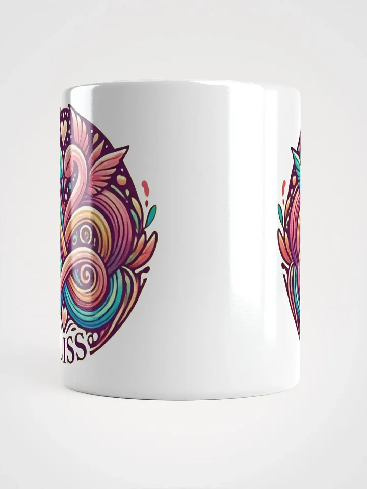 Blissful Swan Heart Mug product image (7)