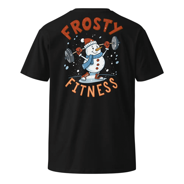 Frosty Fitness Snowman T-Shirt product image (2)