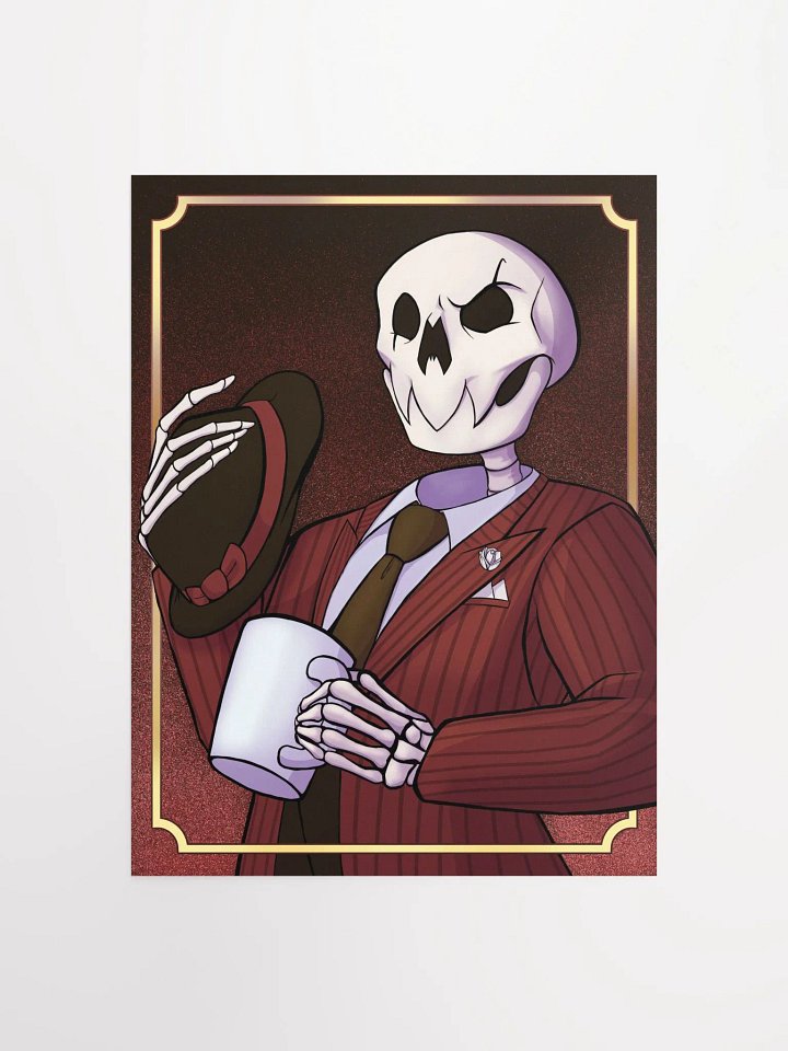 "Cup O' Bones" Poster (12" x 16", 18" x 24") product image (1)