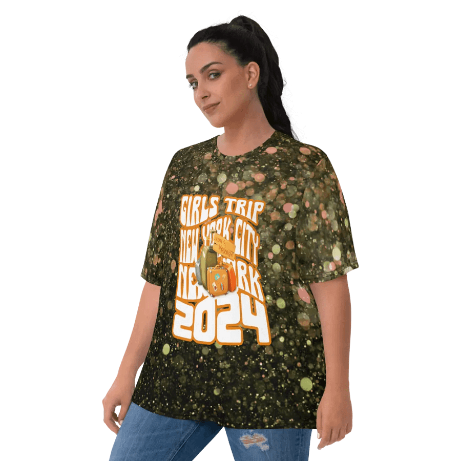 Girls Trip New York 2024 All Over Print T-shirt product image (10)