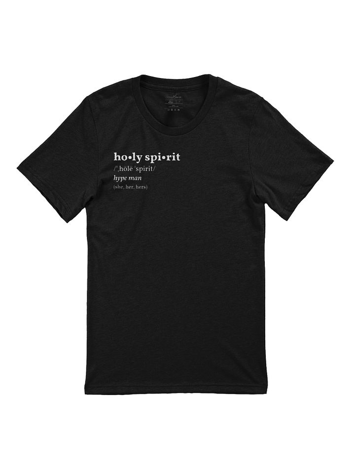 Holy Spirit (she,her,hers) Women's Black T-Shirt product image (1)