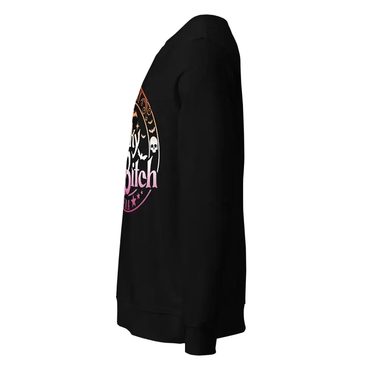 Spooky Bitch Era Lesbian Flag Organic Sweatshirt product image (2)
