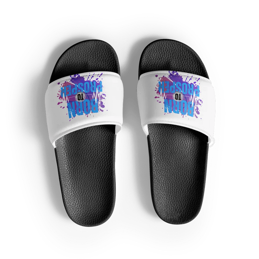 Born to Prosper Women's Slides product image (2)