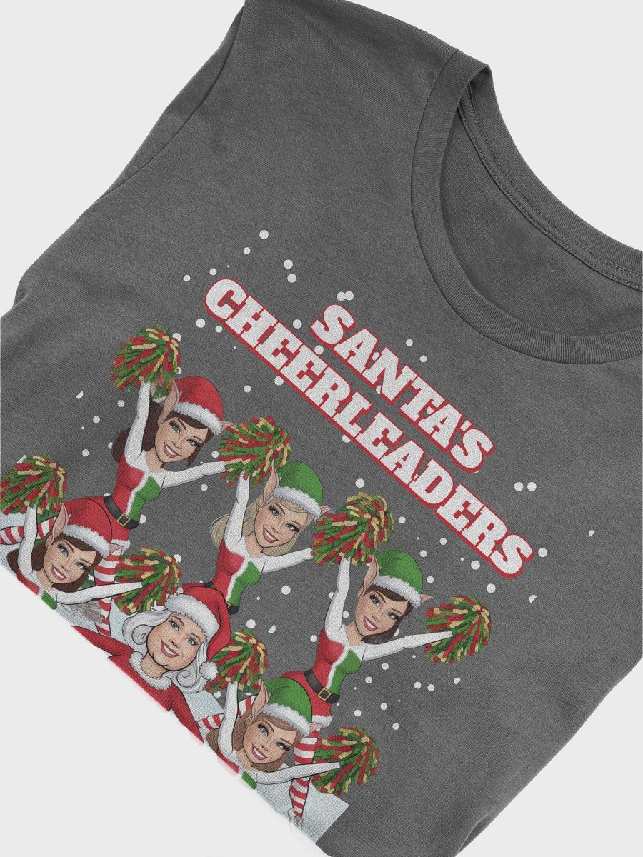 Santa's Cheerleaders Elves Squad T-shirt product image (33)