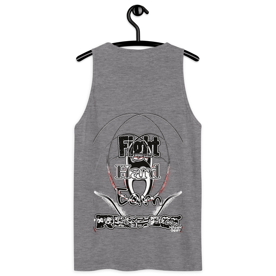 Fight Hard Earn Respect - Embroidered - Men's Premium Tank Top product image (5)