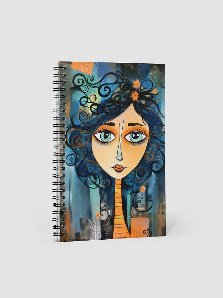 Azure Dreams Spiral Notebook product image (1)