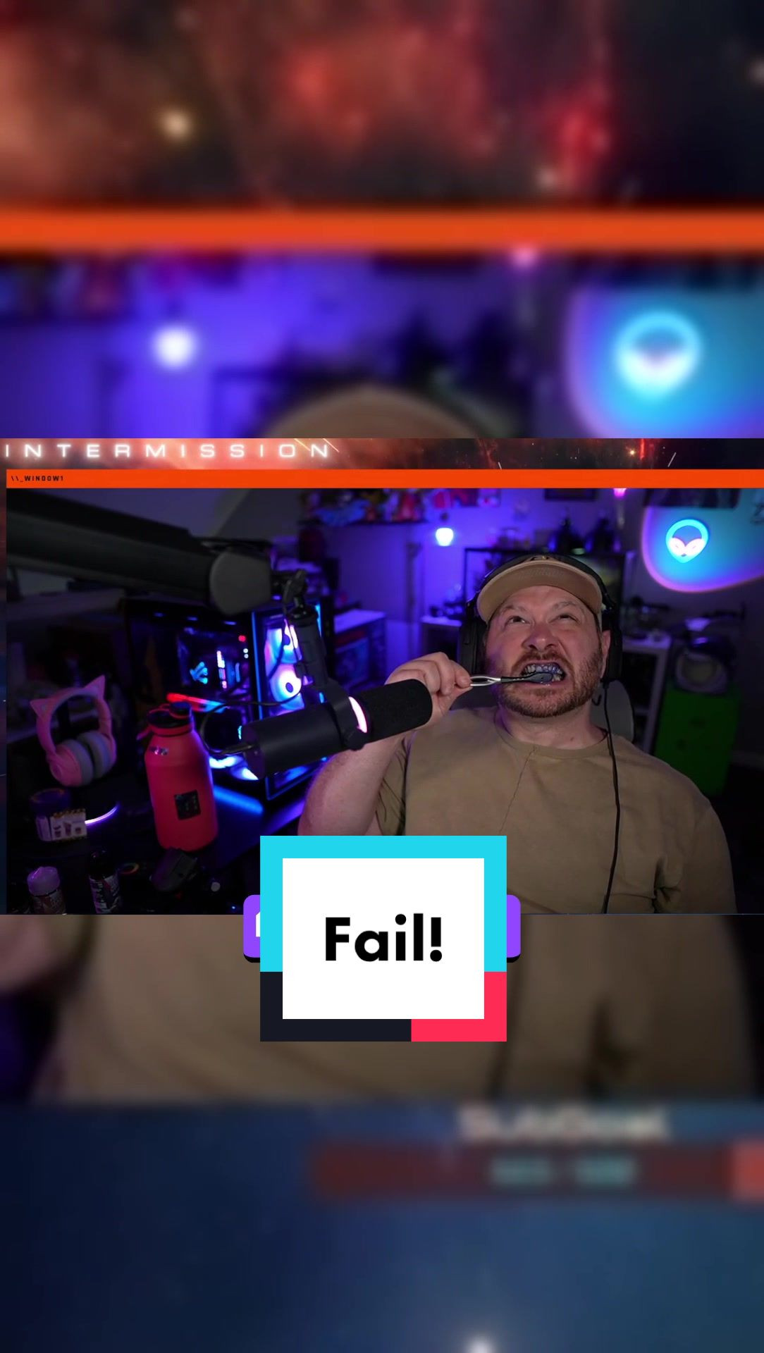 Trying the Hismile tooth whitening on stream…. I couldn’t tell a difference 😂  #hismile #tiktokmademebuyit #fail #wouldntreccomend #twitch #twitchstream 