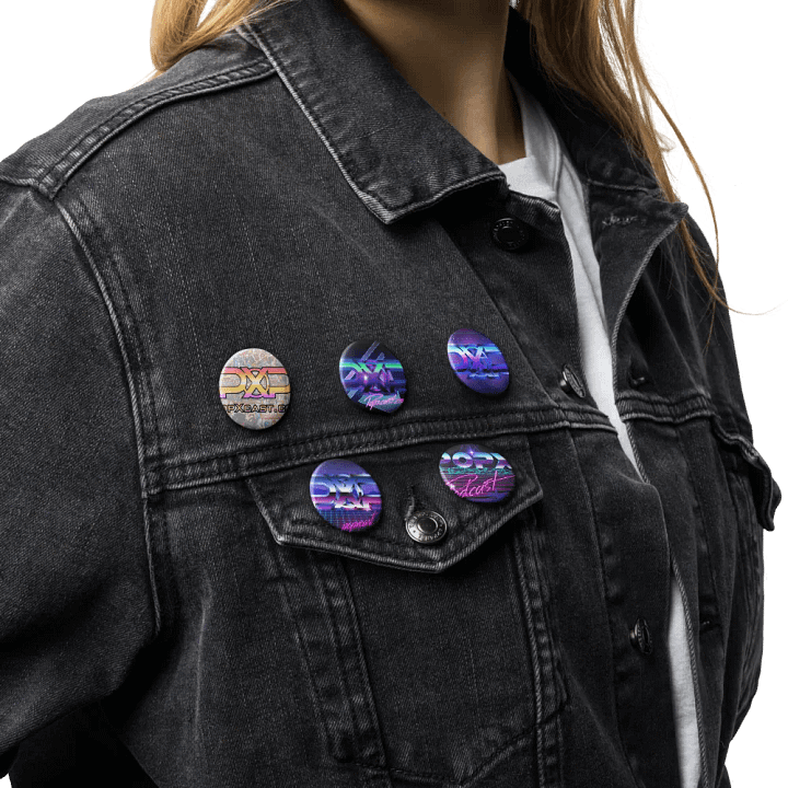 PopXcast Official Live Stream Pin Button Collector Set product image (2)