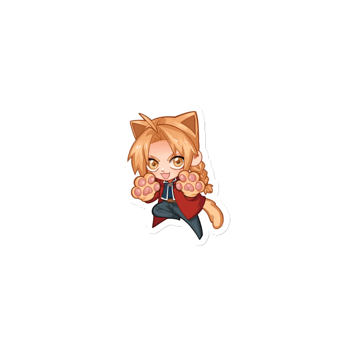 Edward Kitty Magnet product image (1)