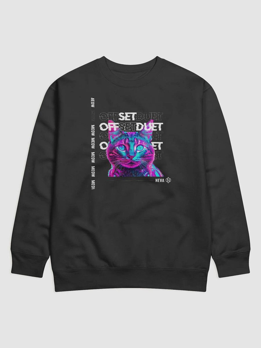 Offsetduet Neon Kitty Sweatshirt product image (3)