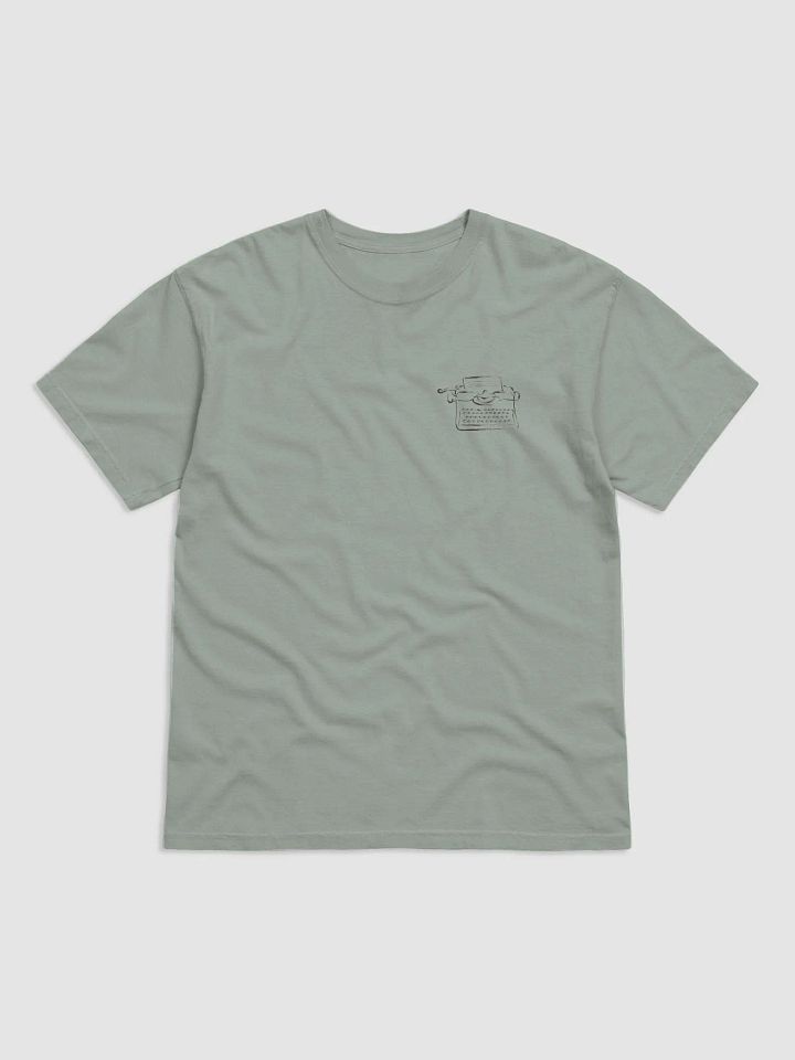 Writer's Typewriter T-Shirt (Light) product image (1)