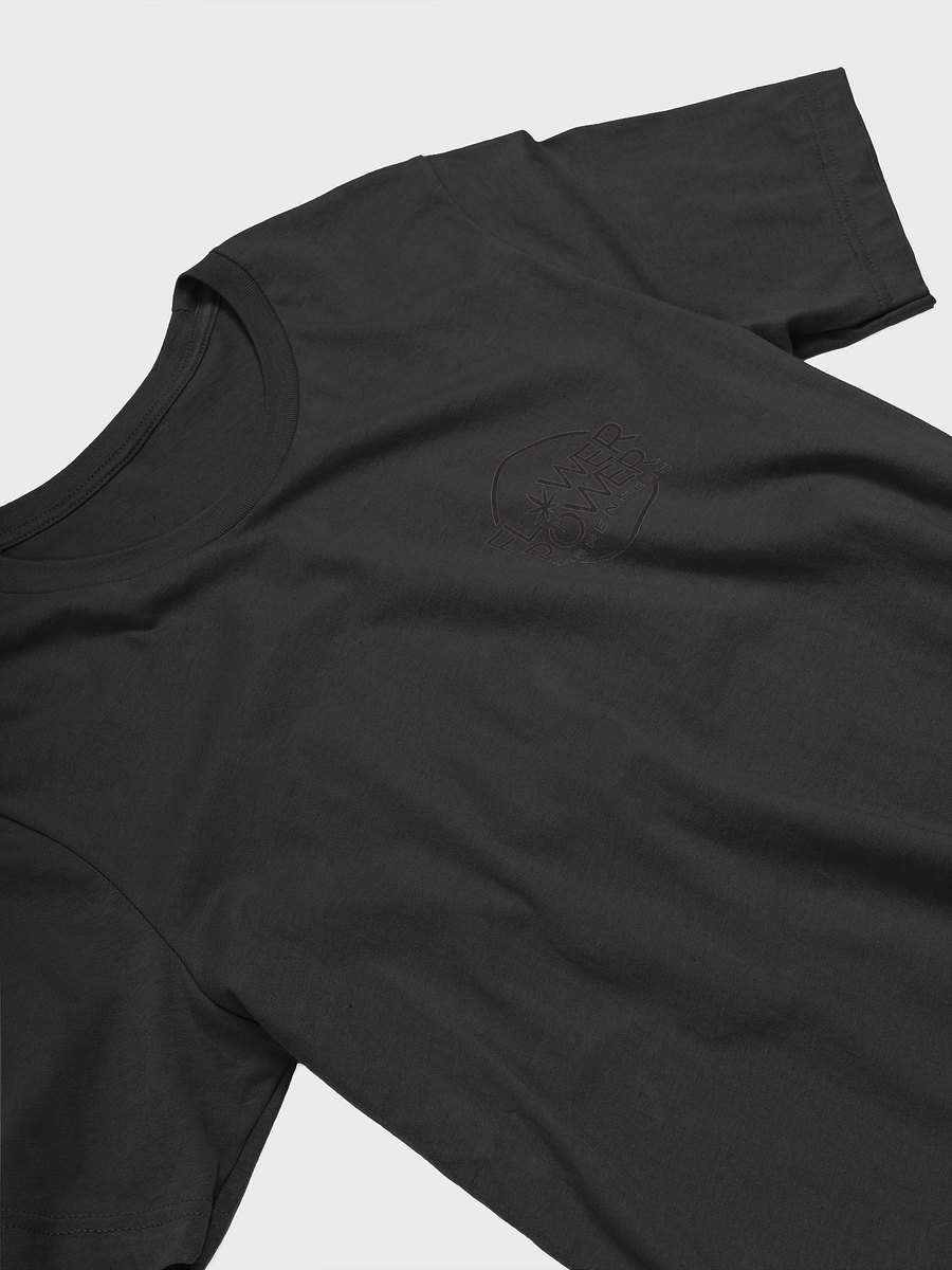 Flower Power Logo Tee (Black Logo) product image (11)