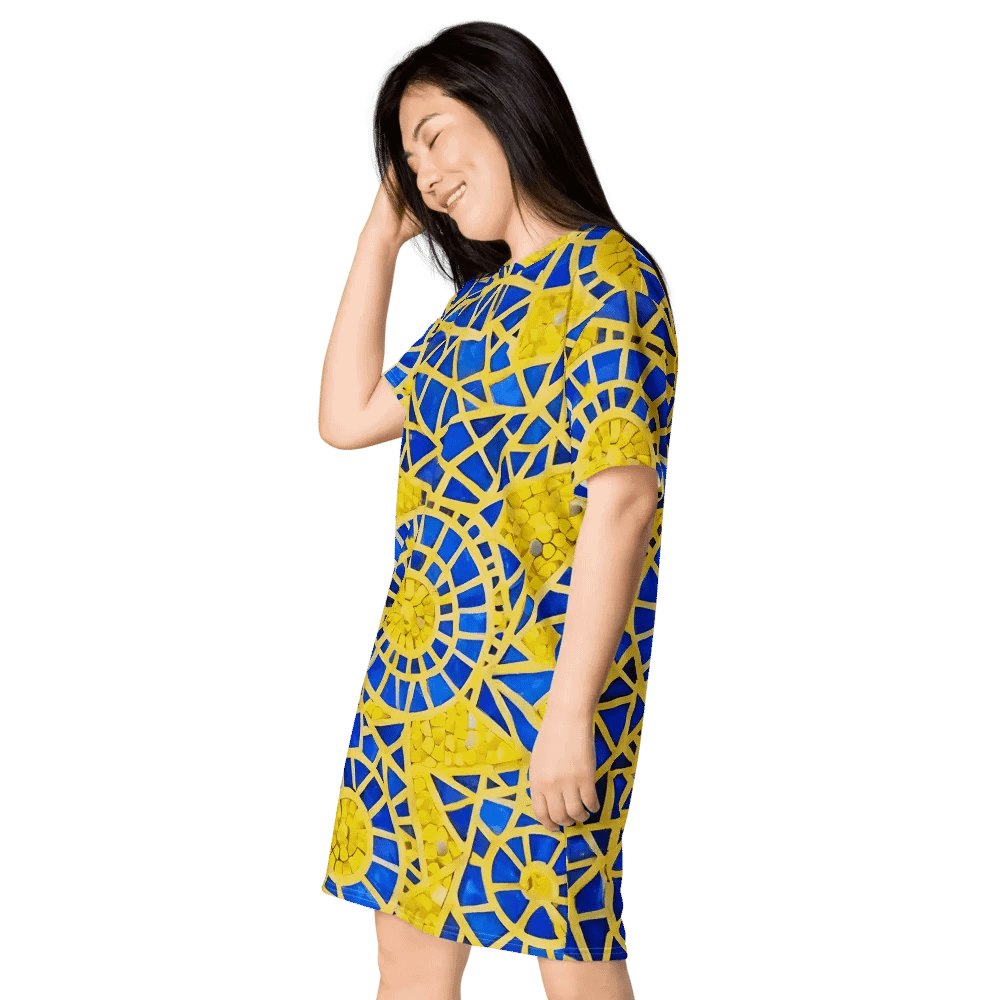 Spiral Spectacle T Shirt Dress product image (9)