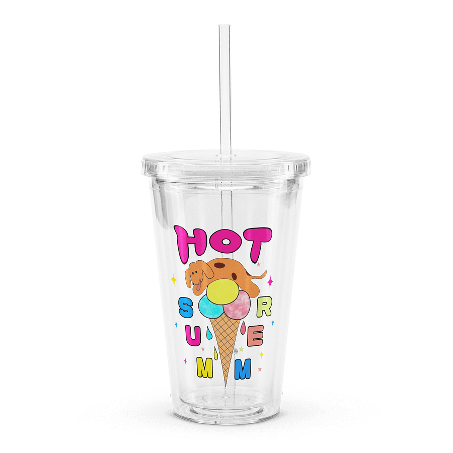 Hot Summer Dog Double Wall Tumbler product image (1)