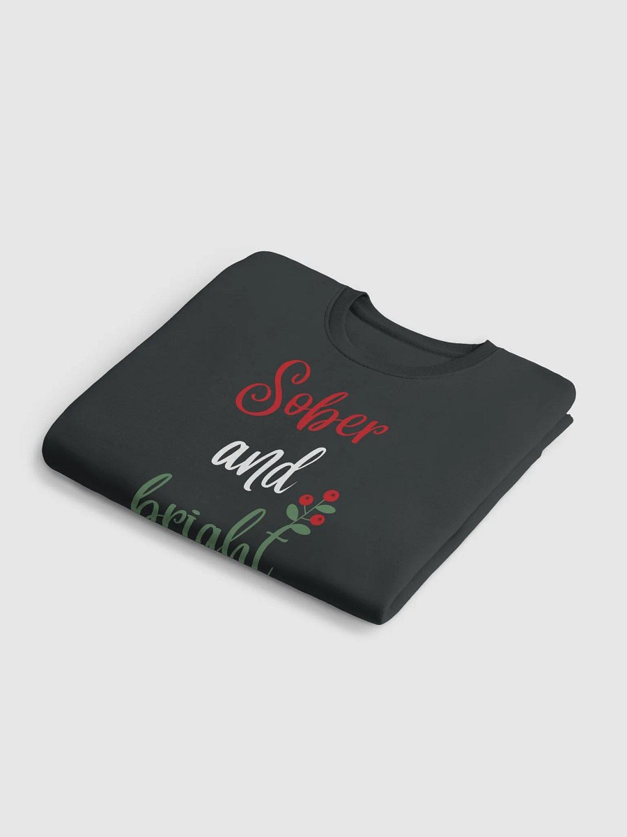 Sober & Bright - Sobriety Christmas Sweater product image (18)