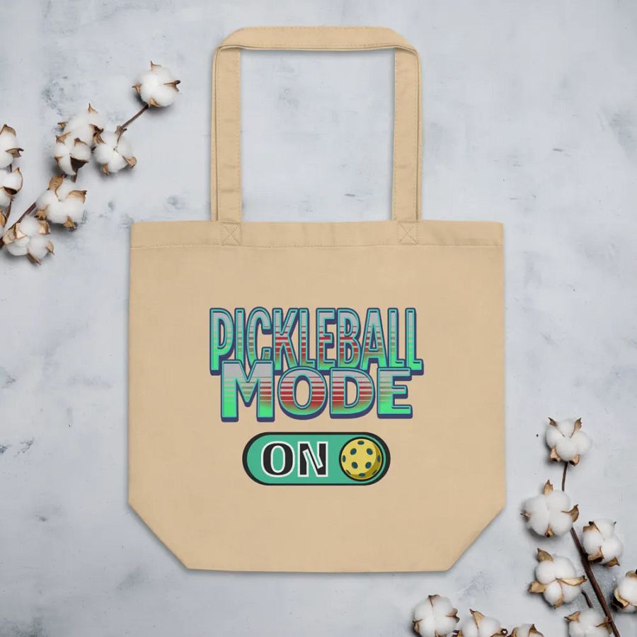 Pickleball Mode On Eco Tote product image (3)