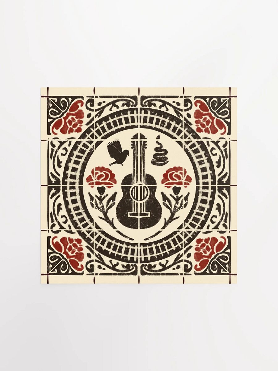 Hadestown Spanish Tile Poster – Enhanced Matte Broadway Folk Mythology Print product image (4)
