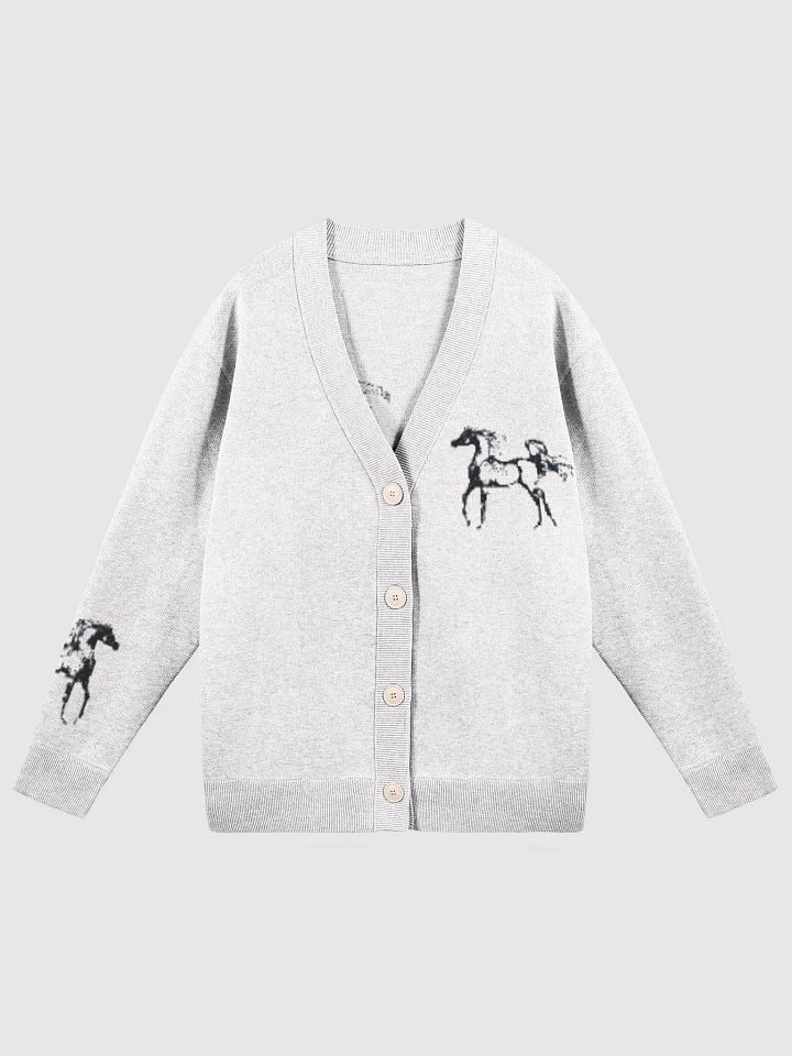 Buttoned Arabian Stallion Cardigan by Stacey product image (1)