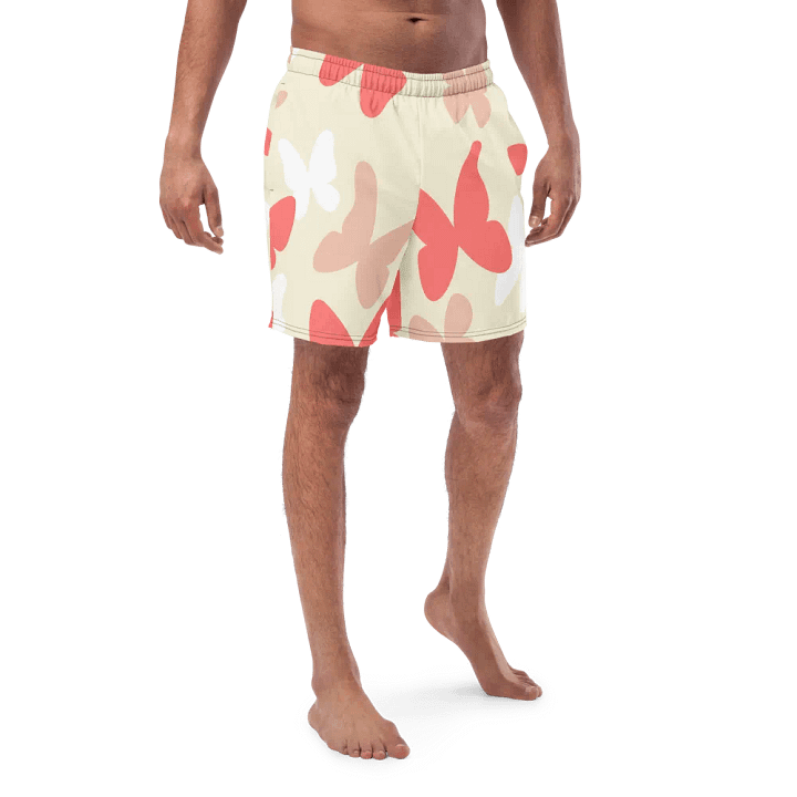 Butterfly Silhouette Swim Shorts product image (1)