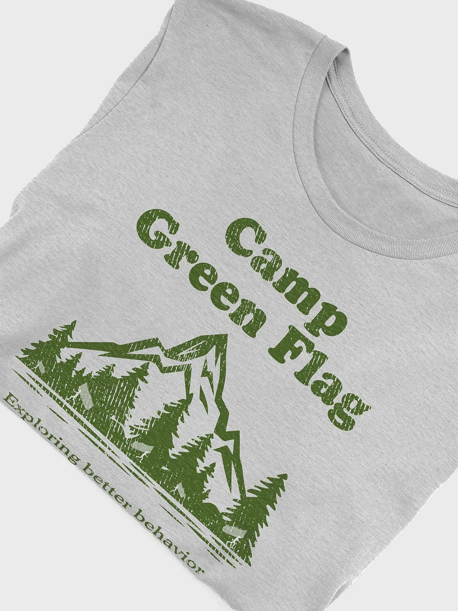 Camp Green Flag Distressed Unisex Tee product image (4)
