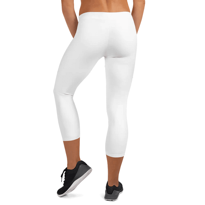 TDS Music Women's White Capri Leggings product image (2)