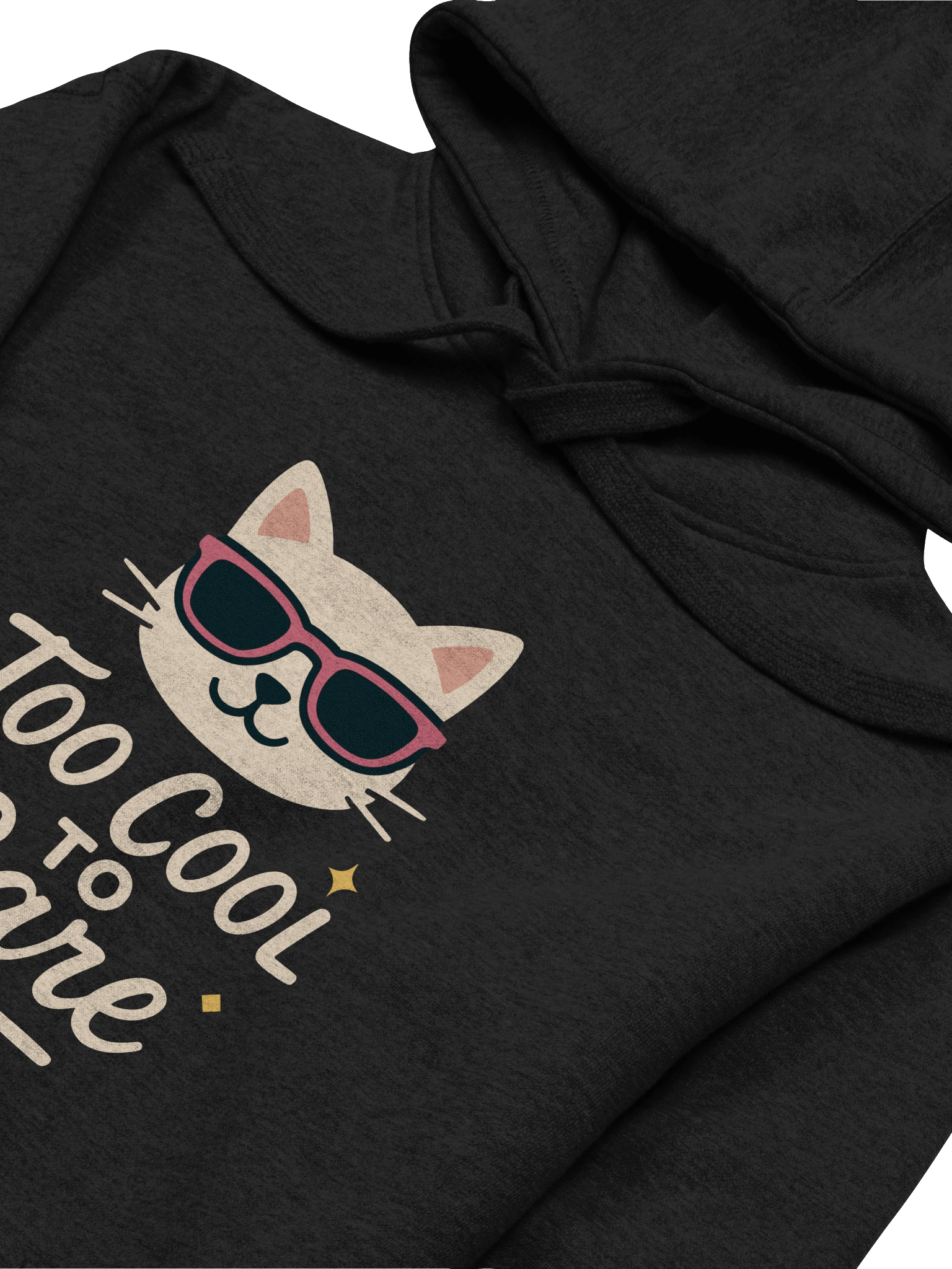 Too Cool to Care Unisex Premium Hoodie product image (3)