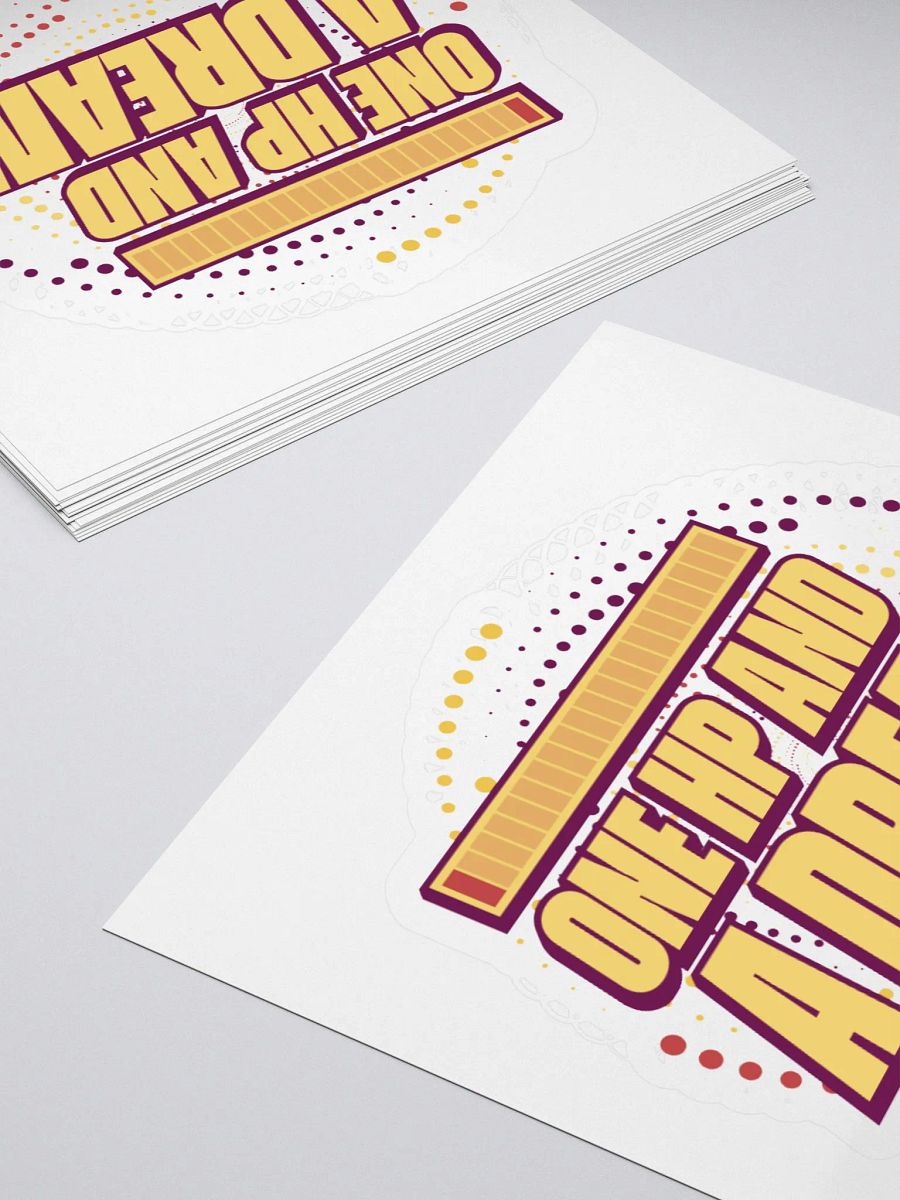 Sticker 1HP & a dream product image (12)
