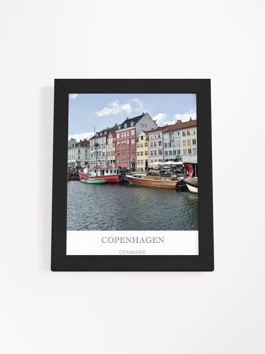 Copenhager - Framed High-Quality Matte Poster product image (1)