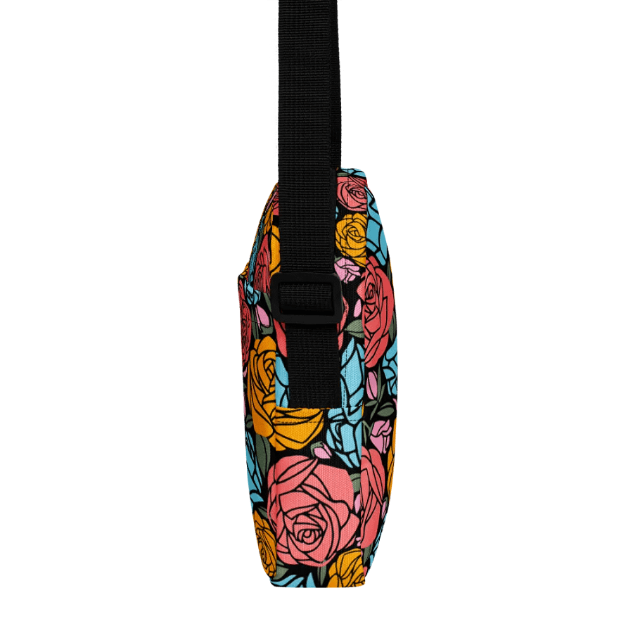 Rose Garden Dreams Crossbody Adventure Bag product image (7)