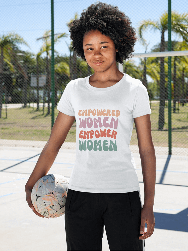 Empowered Women Colorful T-Shirt product image (1)