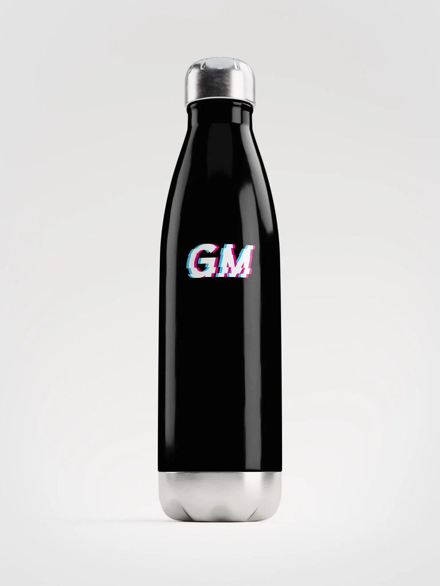 GM Black Stainless Steel Water Bottle product image (1)