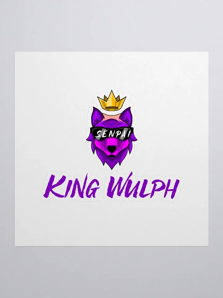 'Wulph Logo' Sticker product image (1)
